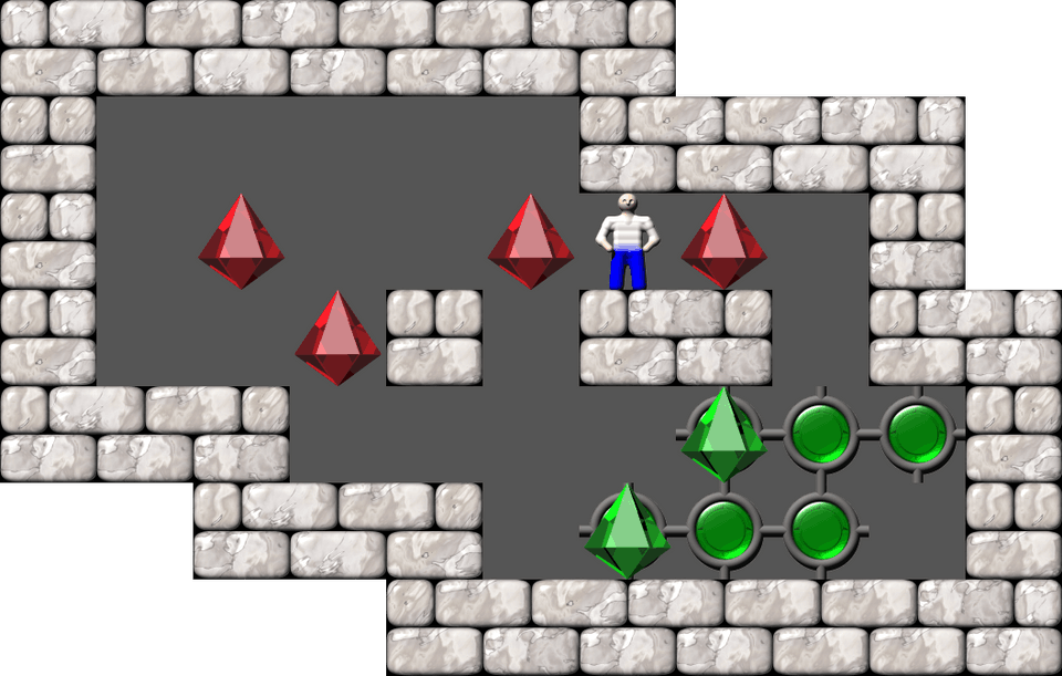 Sokoban Yasgood 2 level 176